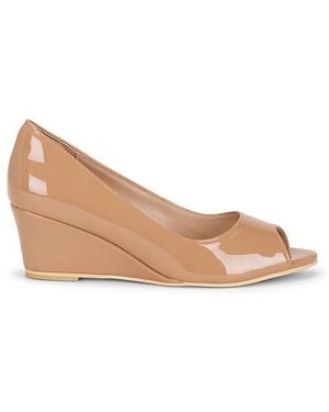 Nii HAI Open Toe Wedge Sandal - White