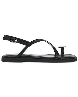 Rag & Bone Flache Sandalen Remi - Schwarz