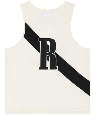 Rhude 02 Stripe Tank - Natural