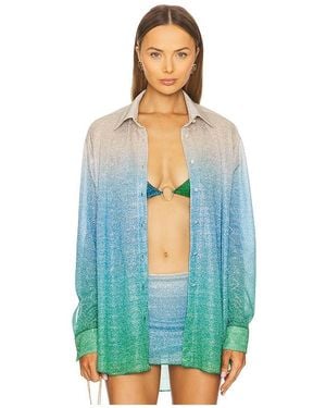 Oséree Lumiere Shade Top - Blue
