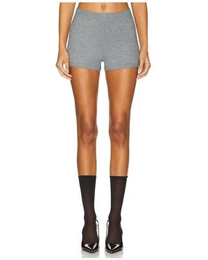 GUIZIO Calesia Knit Shorts - Blue