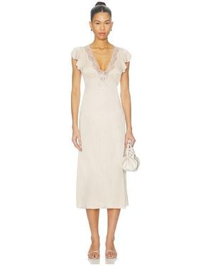 Free People Tied With Joy Midi Dress - White