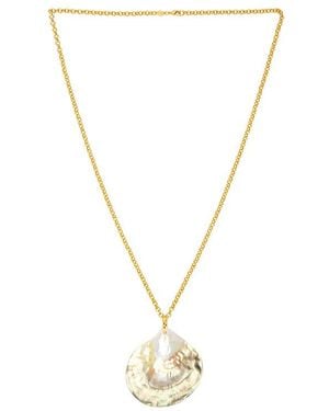 Anni Lu Collar Shell En Color Oro Metálico Talla