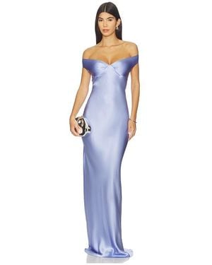 Natalie Rolt Bridget Gown - Blue