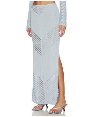 Devon Windsor Bria Maxi Skirt - White