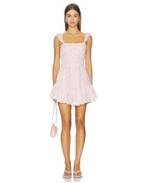 LoveShackFancy Maralina Dress - White