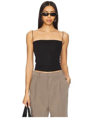 Enza Costa Essential Strappy Tank - Blue