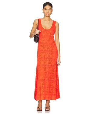Spell Maxikleid Siesta - Rot