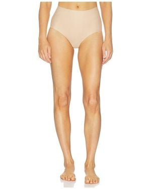 Commando Cotton High Rise Bikini Panty - White