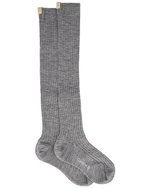 Comme Si The Knee High Sock - グレー