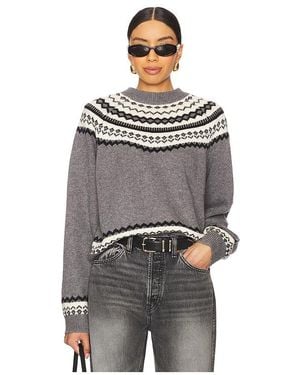 Tularosa Kiva Fairisle Jumper - Grey