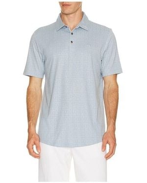 Travis Mathew Cabana Polo En Color Azul Talla (También En S, M, Xl/1X)