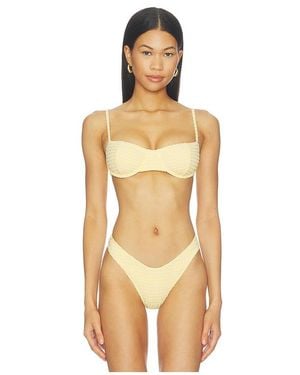 Devon Windsor Laurel Bikini Top - Natural