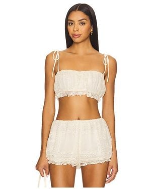Stone Cold Fox X Revolve Beth Embroidered Top - Multicolor