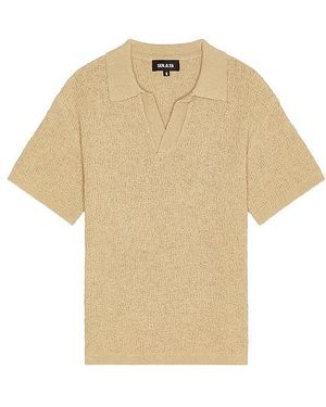 SER.O.YA Alexander Knit Polo Shirt - White