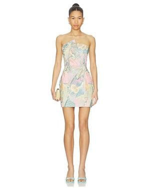 Elliatt Taliah Asymmetical Mini Dress - White