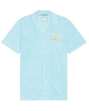 Scotch & Soda Towelling Shirt - Blue