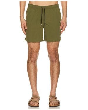 Bather Solid Classic Swim Trunk - Green