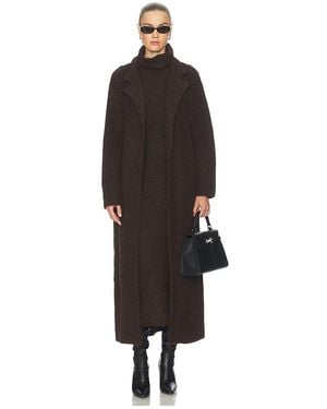 Camila Coelho Jona Maxi Jumper Coat - Black