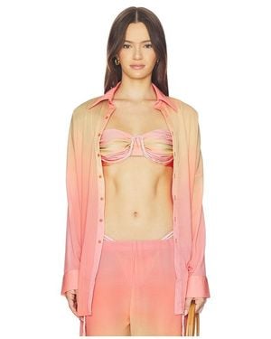 Baobab Lulu Shirt en Coral - Rose