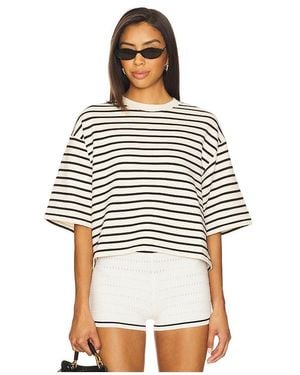 Anine Bing Myers クロップTシャツ - ホワイト