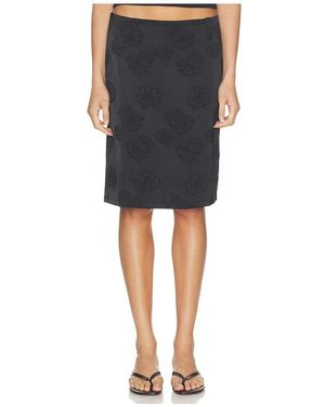 Lioness Play On Midi Skirt - Black