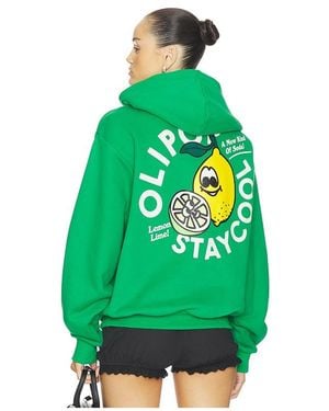Stay Cool X Olipop Lemon Lime Hoodie - Green
