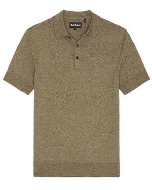 Barbour Polohemd Buston - Grün