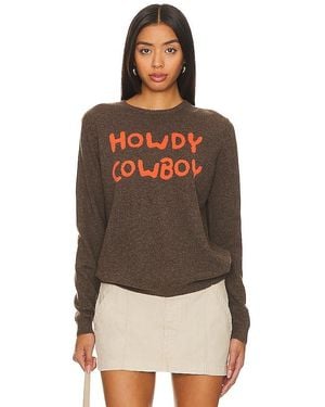Jumper 1234 Strick Howdy Cowboy - Braun