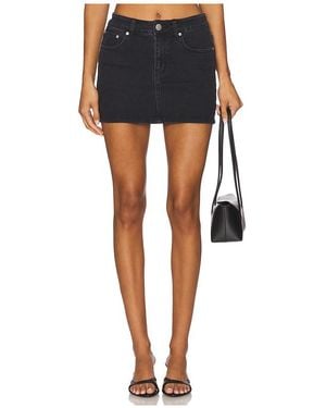 MORE TO COME Maeve Denim Skirt - Blue
