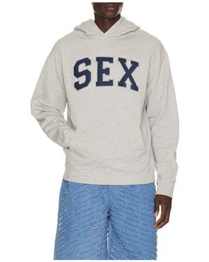 Carne Bollente Sex Hoodie - Blue