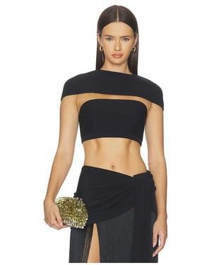 Cult Gaia Brett Top - Black