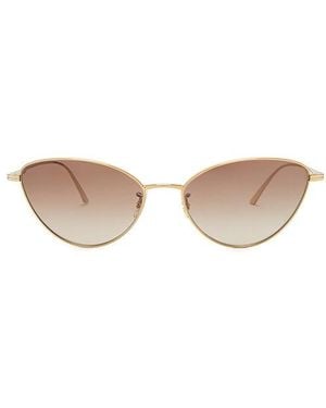 Oliver Peoples X Khaite 1998C Sunglasses - Metallic