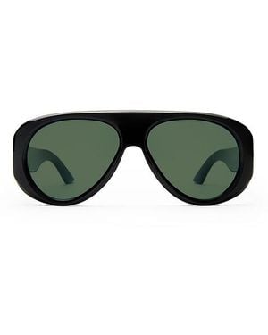 Le Specs Dream Boat Sunglasses - Green