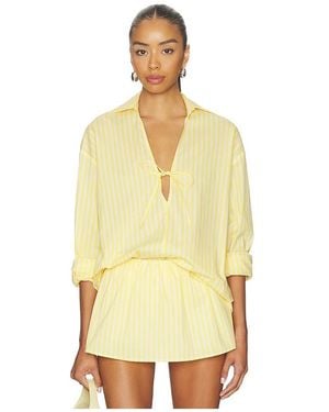 Solid & Striped The Livia Tunic - Yellow