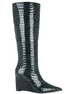 retroféte Natassa Wedge Boot - Black