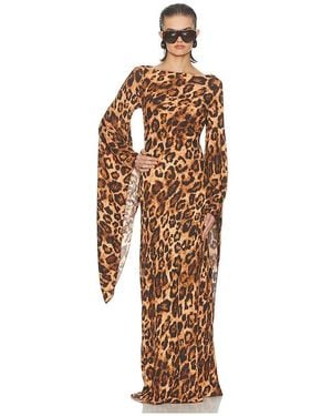 Helsa The Rosalind Dress - Natural