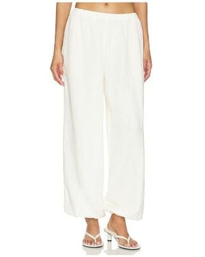 Lovers + Friends Lexi Linen Pant - White