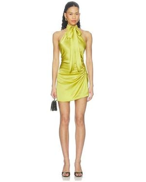 Stone Cold Fox X Revolve Ellie Halter Mini Dress - Yellow