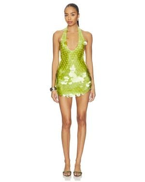 CULTNAKED Vestido Babygirl En Color Verde Talla (También En Xs) - Amarillo