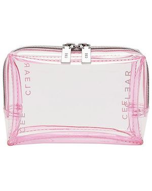 CEE CLEAR Neceser De Maquillaje Mini Cosmetic Case En Color Belleza: Na Talla - Rosa