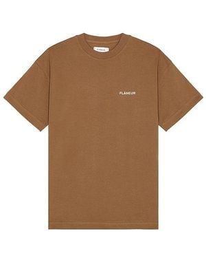 flâneur Camiseta En Talla En - Marrón