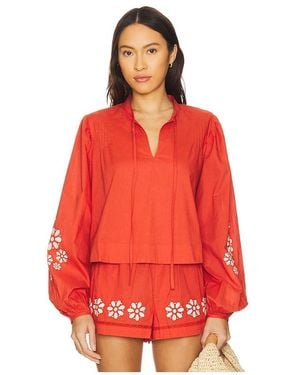 Ciao Lucia Salm Top - Red