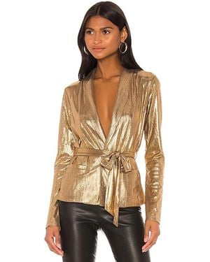 superdown Desiray Tie Blazer - Natural