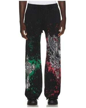 Affliction X Fuerza Regida Crazyz Sweatpant - Black