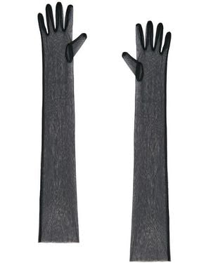 Lovers + Friends Jayne Sheer Gloves - Black