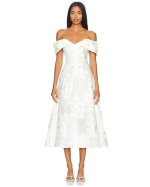 Elliatt Octavia Midi Dress - White