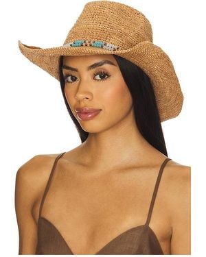 Nikki Beach Sombrero De Cowboy En Color Bronce Talla En - Neutro
