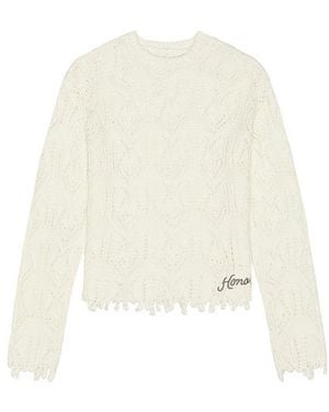 Honor The Gift Cable セーター - ホワイト