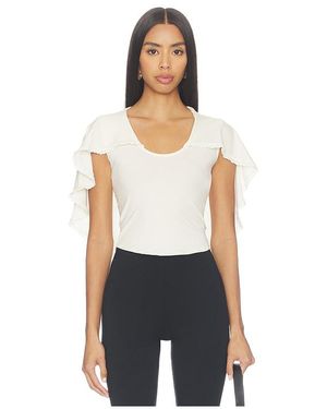 The Line By K Piers Cape Top - Blue